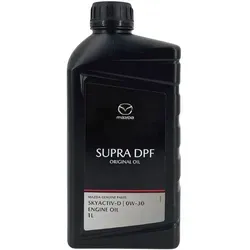 Mazda Original Oil Supra DPF Skyactiv-D 0W-30 5 Liter - Motoröle für Kraftfahrzeuge, HC-Synthese für optimale Leistung und Schutz des Motors, 5 Liter für langfristige Nutzung.