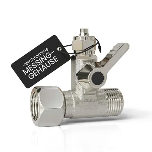 smardy Absperrhahn Adapter T-Stück 3/8x3/8x1/4