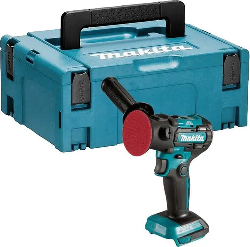 Makita DPV300ZJ Poliermaschine 18 V LXT Ø75 mm (Solo) - Schleifmaschinen: Leistungsstarke Poliermaschine für perfekte Oberflächenbearbeitung, inklusive praktischem Makpac Koffer für einfachen Transport und Aufbewahrung.