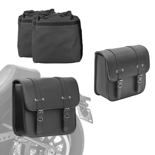 2x Satteltasche mit Innentasche für Yamaha XV 1900 Midnight Star RNO