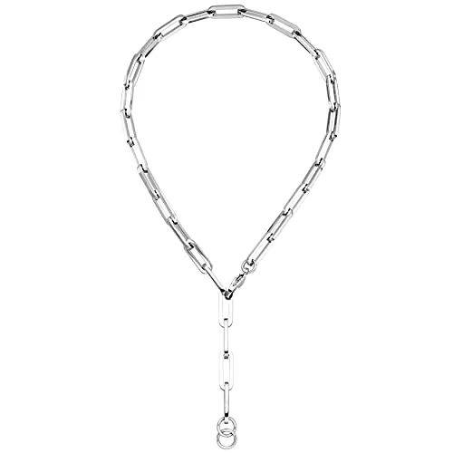 Jobo Damen-Y-Collier aus Edelstahl 55 cm