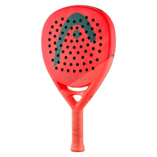 Head Radical Pro 2026 Padelschläger - Leichter Padel-Schläger mit tropfenförmigem Design für fortgeschrittene Spieler. Die 3K-Carbon-Schlagfläche bietet exzellente Kontrolle und Vielseitigkeit. Ideal für präzise Schläge und verbessertes Handling.