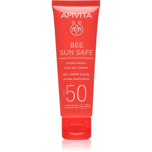 Apivita Bee Sun Safe Hydra Fresh Face Gel-Cream SPF50 feuchtigkeitsspendende Gel-Creme SPF 50 50 ml