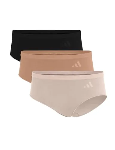 adidas 3P Sport Active Seamless Hipster Damen in braun von adidas