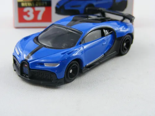 Bugatti Chiron Pure Sport in blau, Takara Tomy Tomica #37, 1/63