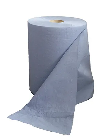 Funny Putzpapier Rolle blau 2-lagig 36 cm - Hochwertiges 2-lagiges Putzpapier mit 1.000 Blatt, ideal für gründliche Reinigung und vielseitigen Einsatz im Haushalt oder Gewerbe.