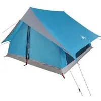 vidaXL Campingzelt Blau 315 x 330 x 200 cm - Robustes und wasserfestes Polyester-Zelt für Camping und Garten, bietet UV-Schutz und Privatsphäre. Schnell auf- und abbaubar, perfekt für spontane Ausflüge.
