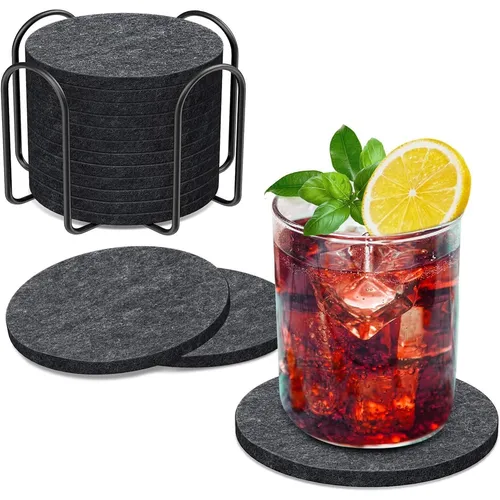 Glasuntersetzer & Bierdeckel Silber von BOENFU