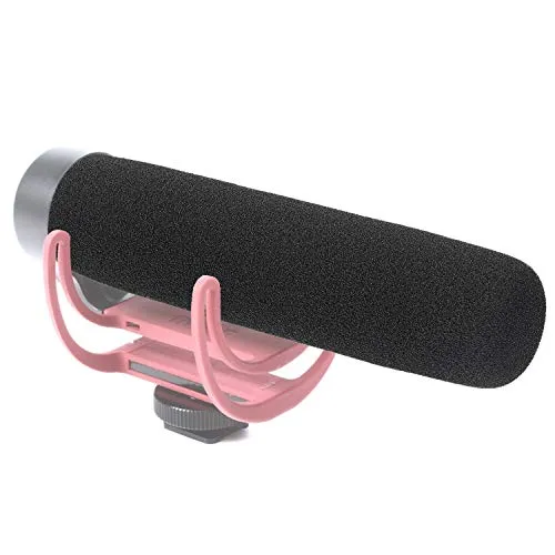 Rode VideoMic Go Foam Windscreen Pop Filter - Indoor Mikrofon Schaumstoff Windschutz Deadcat für Rode GO Video Kamera Microphone von YOUSHARES