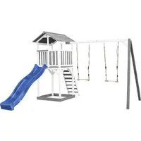 Produktbild AXI Beach Tower Spielturm aus Holz in Weiß & Grau