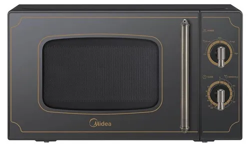 Midea Mikrowelle MM720CJ7B – 700 W, Freistehend in Schwarz