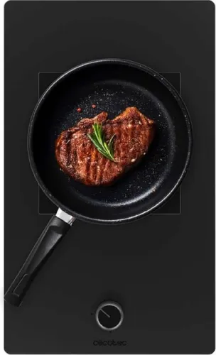 Cecotec Bolero Squad G 1800S Gasherd - Induktionskochfeld mit 1 Brenner, 5,6 kW Leistung und eleganter Nano-Glas-Oberfläche. Perfekt für WOK-Gerichte dank Gusseisen-Halterung und sicherem Ventilsystem.