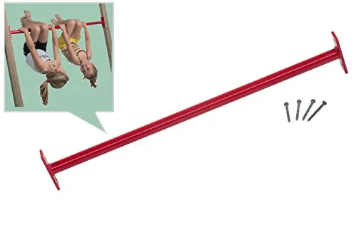 Loggyland Reckstange 125cm für Turnreck, Reck, Metallreck von LoggyLand