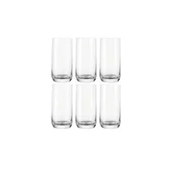 LEONARDO 6er-Gläserset Daily in weiß von LEONARDO