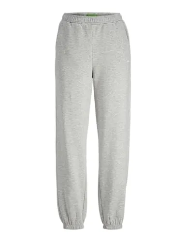 JJXX Jogginghose JXABBIE - Drapiert/gerafft in Grau - Stylische Jogginghose in XS mit High Waist und raffiniertem Drapé-Design, ideal für lässige Looks und hohen Tragekomfort.