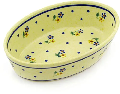 Original Bunzlauer Keramik Dip-Schale im Dekor 111