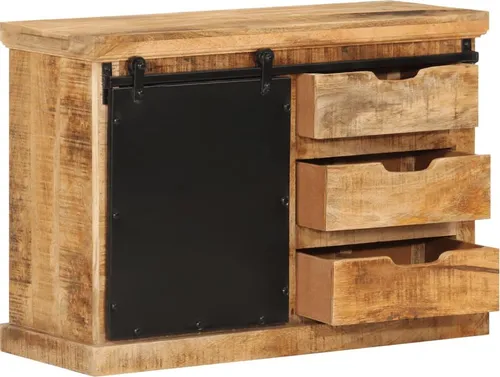 vidaXL Sideboard Kommode Highboard aus massivem Mangoholz von vidaXL