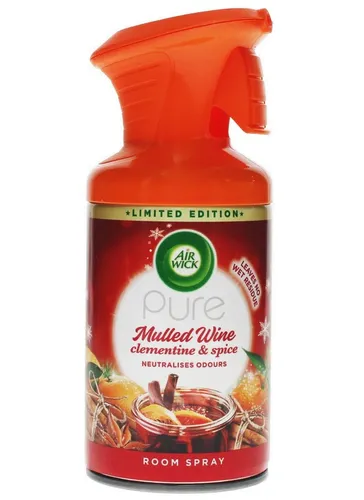 22,63€/L- 6 Pack AIRWICK Pure Lufterfrischer Spray- Glühwein (Mulled Wine)-250ml