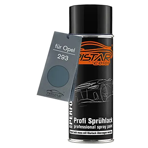 TRISTARcolor Autolack Spraydose für Opel 293 Premiumblau Metallic/Premium Blue Metallic Basislack Sprühdose 400ml