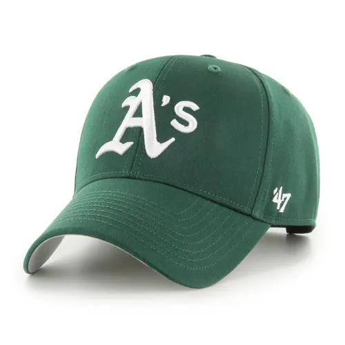 '47 MLB Oakland Athletics A's MVP Raised Basic Basecap - Hüte, Kappen & Mützen für Baseball-Fans, offizielle Lizenzware aus Baumwolle, individuell größenverstellbar für perfekten Sitz