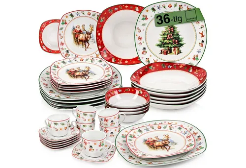 SÄNGER Geschirr-Set Bilgola (36-tlg) für 6 Personen von SÄNGER