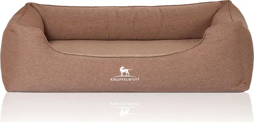 Knuffelwuff Orthopädisches Hundebett Leano XXXL 155 x 105cm - Hundebett in Übergröße, druckentlastend für gesunden Schlaf und Gelenkschonung, abnehmbare und waschbare Bezüge für einfache Reinigung.