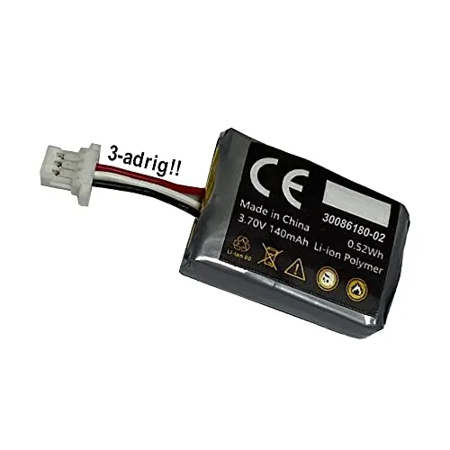 Poly Ersatz-Akku für CS540 / C565 - Headsets & Zubehör, 140mAh austauschbarer Akku für längere Nutzung und zuverlässige Leistung.