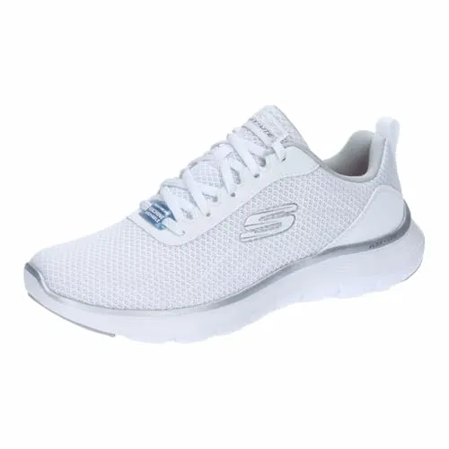 Skechers Flex Appeal 5.0 Uptake Weiß WSL EU 36 - Sneaker mit Air-Cooled Memory Foam für höchsten Komfort und optimale Unterstützung während deiner Workouts. Ideal für Fitness und Freizeit.