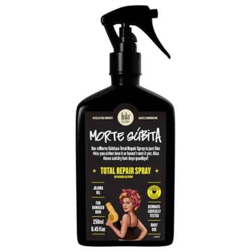 Lola Cosmetics - Haar-Tonikum MORTE SÚBITA - Reparatur und Pflege - Unisex - 250ML - Intensiver Wiederaufbau für strapaziertes Haar!