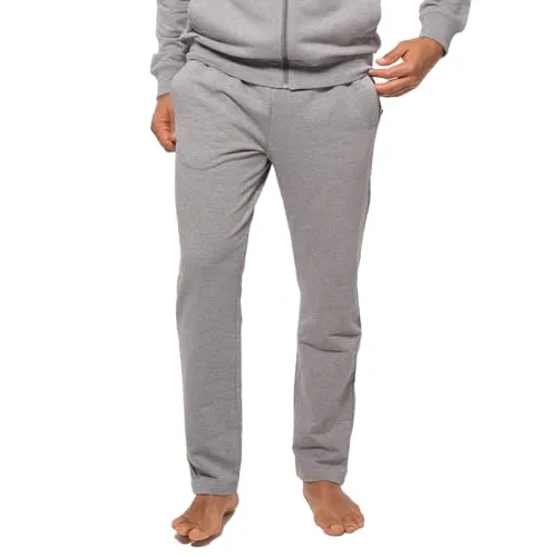 hajo Herren Sweathose, Premium-Komfort h Graumelange 56