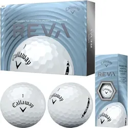 Callaway REVA Damen Golfball 12er weiss von Callaway