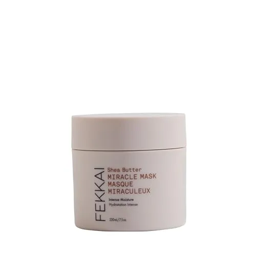 Fekkai Shea Butter Hair Mask 220 ml - Haarpflege mit intensiv feuchtigkeitsspendender, sulfatfreier Maske, reduziert Frizz um 61% und sorgt für gesunde, geschmeidige Locken.
