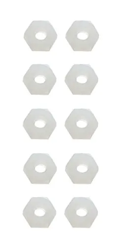 Produktbild Sechskantmutter Mutter M4 Polyamid Kunststoff 10 Stück (0114)