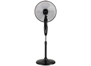 BE COOL Standventilator 40cm mit Fernbedienung - Ventilatoren - 40 cm Durchmesser, 3 Stufen und Timer bis 7,5 Std. für individuellen Komfort, inklusive Oszillationsfunktion für optimale Luftverteilung im Raum.