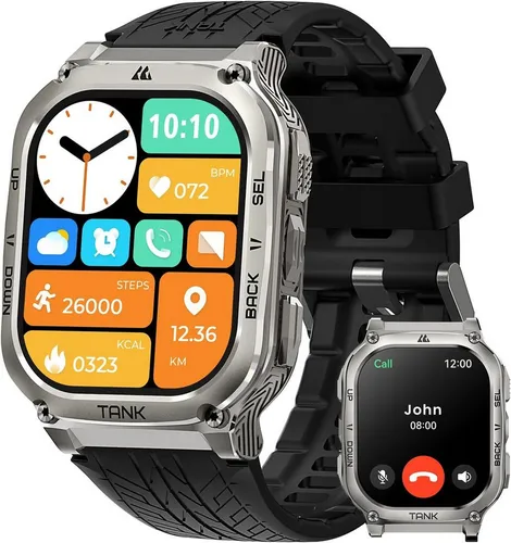 Hwagol Smartwatch Herren Damen 1.39 Zoll Touchscreen