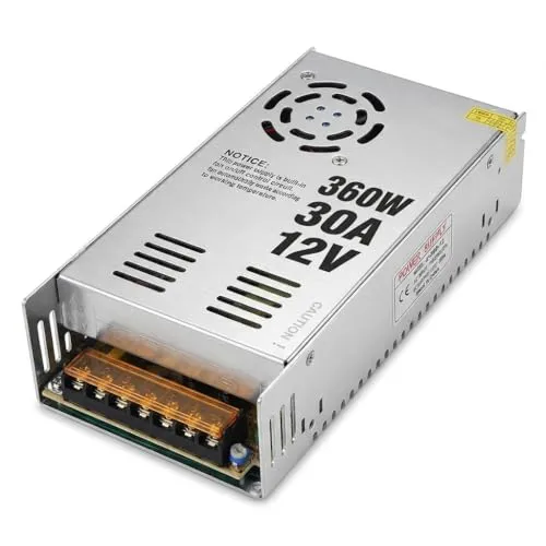 TEMPO DI SALDI Netzteil 30 Ampere 12 Volt für stabilisierte LED-Streifen 220 V 360 W