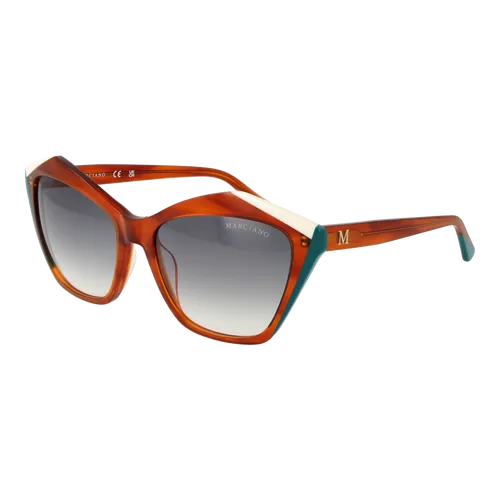 Guess by Marciano Sonnenbrille GM0832 5956B - Elegante Damen-Sonnenbrille in Kupfer mit 100% UVA & UVB Schutz, ideal für stilbewusste Frauen. Inklusive Original-Etui für sicheren Transport.