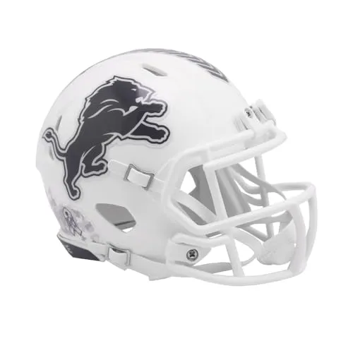 NFL Detroit Lions Salute to Service 2024 Mini Helm Speed Footballhelm