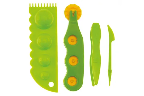 GOWI Knete Knetwerkzeug (4-tlg)