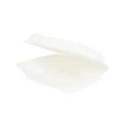 Greenbox Menüschale mit Klappdeckel, HP4, 25 x 20 x 7,5 cm DFC013281 , 1 Packung = 50 Stück