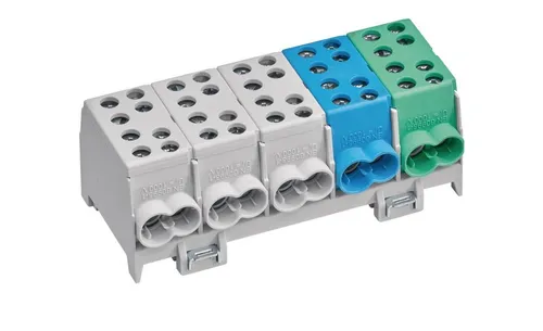 Hager KH45A - Hauptleitungsabzweigklemme 5pol, zuverlässige Verbindung für sichere Stromverteilung im Verteilerschrank