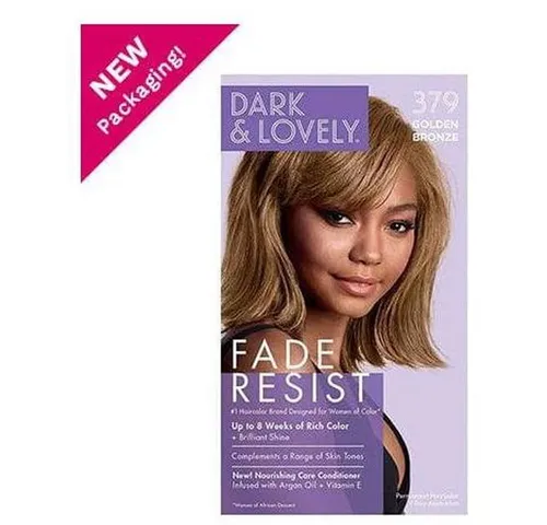 - CONTRAER - Haarmaske Dark and Lovely Soft Sheen- Golden Bronze 379 Rich Conditioning Color