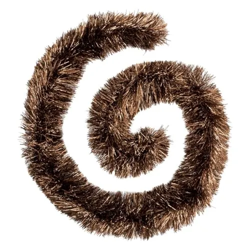 Atmosphera - Weihnachtsgirlande boa feiner Strang Bronze 150x8x2m