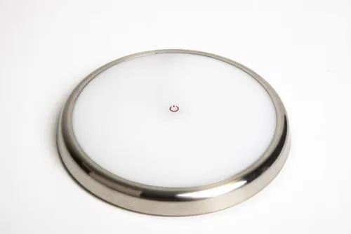 Carbest LED-Deckenleuchte, 12V, Ø175mm, chrom/glänzend