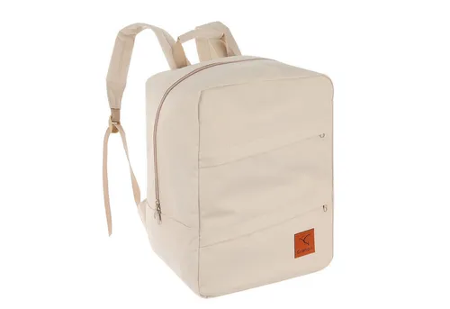 Granori Reiserucksack 40x30x20 cm – Handgepäck für Flugzeug, leicht und praktisch - Modischer Rucksack mit 24 l Volumen, wasserabweisend und reißfest. Ideal für Reisen und Handgepäck geeignet. Mit zwei Frontfächern, verstellbaren Trägern und robustem Zwei-Wege-Reißverschluss.