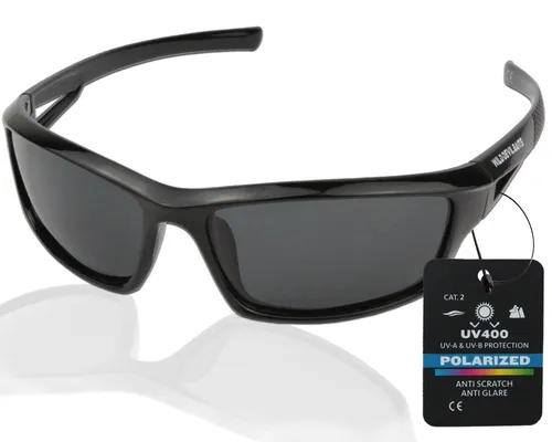 Wild Devil Baits High UV Polarisationsbrille Schwarz von Wild Devil Baits