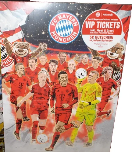 FC Bayern München Adventskalender 2025 von HACHEZ
