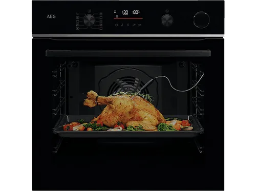 AEG TR6PB51ZSB Einbaubackofen mit SteamCrisp®
