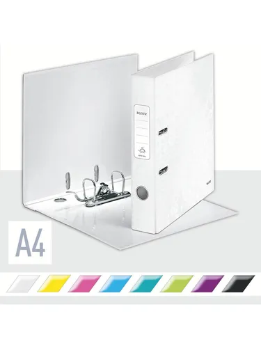 Leitz Qualitäts-Ordner 180° WOW Weiß in weiß von Leitz