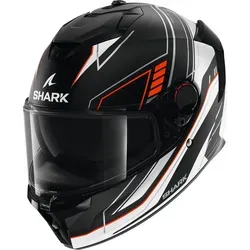 Shark Spartan GT Pro Toryan Helm – Schwarz-Weiß-Orange, Größe S - Hochwertiger Motorradhelm mit Fiberglas-Außenschale und optimaler Passform dank 2 Außenschalen-Größen. Ideal für sicheren Fahrspaß.